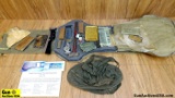 U.S. Airforce B2 COLLECTOR'S Emergency Parachute Back Pack . Very Good. Jungle Emergency Parachute B