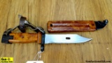 AK47/74 Bayonet. Excellent Condition. Features Bakelite Scabbard and Handle, Handle Marked with Circ