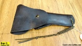 Warren Leather Products 1911 Holster. Very Good. Black Leather Holster For 1911, U.S. Stamped . (486