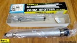 Tasco ZOOM SPOTTER Spotting Scope. Very Good. Spotting scope with Tripod, 15x to 45x. Includes Box a