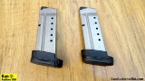 S&W SHIELD 40 Caliber Magazines . Excellent Condition. Lot of 2; 7 Round Magazines. . (47568)