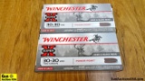 Winchester 30.30 WIN Ammo. 40 Rounds of SUPERX 150 Gr Power Point For Deer and Black Bear. . (48228)