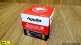 Aguila 22LR Ammo. 500 Rounds of 38 Gr Copper Plated HP. (48014)