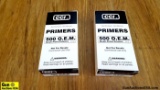 CCI Primers. 2000, #500OEM Small Pistol Primers. . (48206)