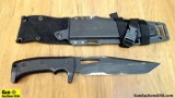 COLT Knife. Good Condition. Colt Fighting Knife, Tanto Blade, Partially Serrated, Has been Used and