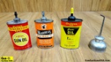 Marbles, Winchester VINTAGE AMMO Oil Cans. Good Condition. Oil Cans . (41995)