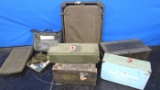 U.S. Military . Very Good. Field Hospital Training Kit for Re-Enactors, Includes Makeup and Medical