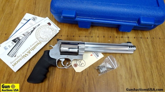 S&W 500 500 S&W MAGNUM Revolver. Excellent Condition. 8.5" Barrel. Shiny Bore, Tight Action Excellen