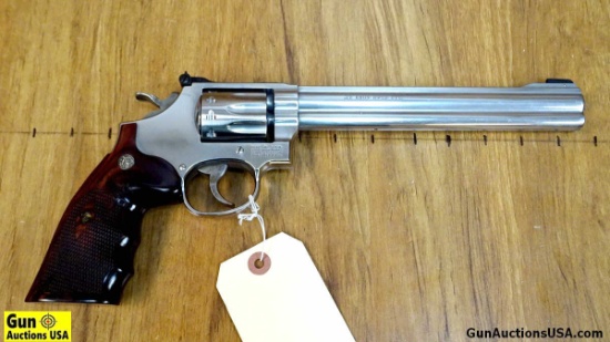 S&W 617-4 .22 LR TARGET Revolver. Very Good. 8.5" Barrel. Shiny Bore, Tight Action Features a Matt T