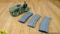 Adventure Line, OK, USA .556/.223 Magazines. Very Good. Lot of 3; 30 Round Magazines with a Green Ca
