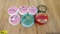 Nitron, SK, RWS, S.A. martignoni Blanks . Lot of 7 Containers of 6 mm Blanks. . (50588)