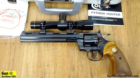 Colt PYTHON HUNTER .357 MAGNUM SNAKE GUN Revolver. Like New. Shiny Bore, Tight Action What an Incred