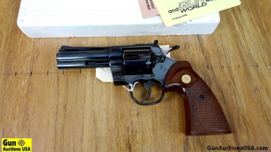 Colt PYTHON .357 MAGNUM SNAKE GUN Revolver. Like New. 4" Barrel. Shiny Bore, Tight Action High Gloss