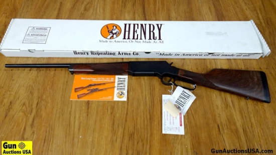 HENRY H014-243 .243 Win Rifle. Like New. 20" Barrel. Features a Round Blued Barrel without Sights, R