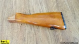 Chinese MKM Stock. Very Good. Original Wood Stock with Sling Swivel, Metal Butt Plate and Trap door