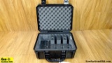 Case Club Pistol Gun Case. Very Good. Hard Shell Protector Case is OD 17 1/2 x 14 x 7 1/2, ID 16 x 1