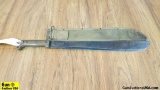 True Temper COLLECTOR'S Machete. Good Condition. 22.5