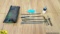 U.S. Military Cleaning Kit. Very Good. Cleaning Kit for AR15, M16. 4 Piece Rod with Chamber and Bore