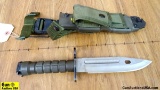 PHROBIS III M9 COLLECTOR'S Bayonet. Very Good. Stainless Steel, Heavy Duty 7