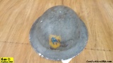 U.S. Army COLLECTOR'S Helmet. Very Good. WWI U.S. Military Helmet with Chin Strap, Liner and Insigni