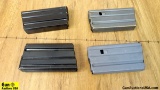 Brownell, C Product 5.56 Magazines. Very Good. Lot of 4; 20 Round Magazines, Two Brownell's and Two