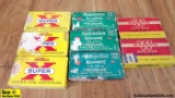 Winchester, Remington, Western 220 Swift VINTAGE Ammo. 157 Rounds of Mixed. . (50765)