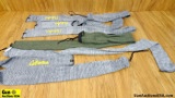 Cabela's, Sack.ups Rifle Socks. Very Good. Lot of 6; Various Size Rifle Socks. . (52262)