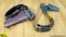 Don Hume, Etc. Belt Holsters. Good Condition. Lot of 2; One Brown Leather and One Black Leather Don