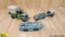 COLLECTOR'S Toys. Very Good. Lot of 4; Wooden WWI Military Toys. #1 is a Deuce and a Half Truck, # 2