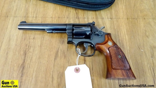 Smith & Wesson 48-4 .22 W.M.R.F. SMITH COLLECTOR'S Revolver. Excellent Condition. 6" Barrel. Shiny B