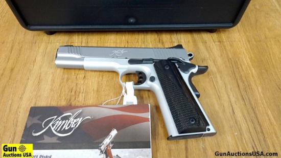 Kimber STAINLESS LW .45 ACP Pistol. Excellent Condition. 5" Barrel. Shiny Bore, Tight Action Feature