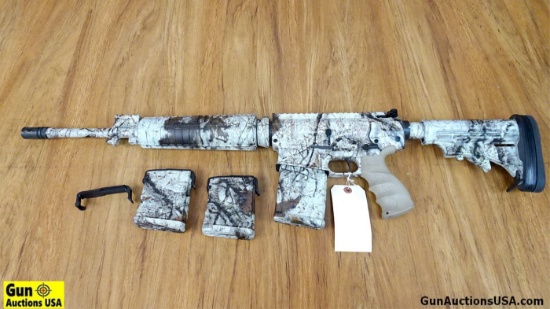 WINDHAM MOD WW-308 .308 Rifle. Very Good. 18" Barrel. Shiny Bore, Tight Action Fully Winter Camo, wi