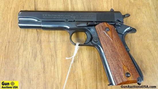 Colt GOVERNMENT MODEL .45 ACP VINTAGE 1911 Pistol. Excellent Condition. 5" Barrel. Shiny Bore, Tight
