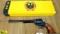 Ruger NEW MODEL SINGLE-SIX .32 H&R MAGNUM MAGNUM Revolver. Excellent Condition. 9.5