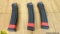 Sig Sauer 9 MM Magazines. Very Good. Lot of 3; MPX Magazines. . (56998)