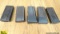 U.S. Military Surplus .30 Carbine Magazines. Good Condition. Lot of 5; Steel Magazines. . (56417)