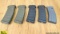 P Mag, Parsons Precision, Etc. 5.56 Magazines. Very Good. Lot of 5; 4 Plastic 30 Round Magazines and