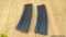 5.56 Magazines. Good Condition. Lot of 2; High Capacity, Steel Magazines. . (56467)