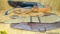 Drybak, Sears, Bucheimer, Etc. Zipper Cases. Good Condition. Lot of 7; Soft Zipper Rifle Cases. . (5