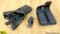 Blackhawk, Bianchi Light, Holster. Very Good. Lot of 3; One Gun Light, One Black Polymer Holster for