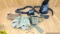 Military Surplus, Uncle Mikes, Etc. Belts, Pouches. Good Condition. Lot of 7; Two Black Nylon Belts,