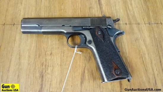 Colt 1911 US ARMY .45 ACP WWI ERA Pistol. Good Condition. 5" Barrel. Shiny Bore, Tight Action Origin