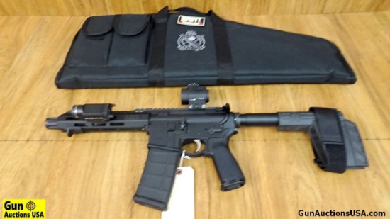 SPRINGFIELD SPRINGFIELD SAINT 5.56 NATO SAINT Pistol. Like New. 9.5" Barrel. Features a 6" T- Marked