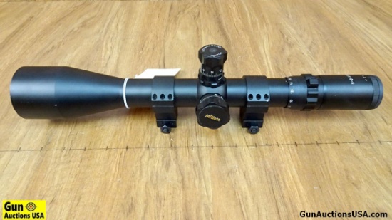Millett No. G140330 Scope. Very Good. 6-25x56 MM Scope with Mildot Reticle. Tactical Rings, Large Ta