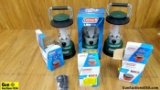 Coleman Lanterns. Very Good. Lot of 3; LED Lanterns with Re- Chargeable Batteries. . (54940)