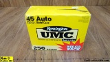 Remington .45 AUTO Ammo. 250 Rounds of 230 Gr MC.. (54400)