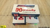 Hornady Lever Evolution .45.70 GOVT. Brass, Ammo. 53 Rounds In Total; 40 Live Ammo and 13 Count of B