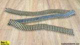 Lake City 5.56 GREEN TIP Ammo. 150 Rounds of Linked Green Tip. . (57134)