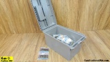 Carl Gustaf 5.56 Ammo. 500 Rounds on Stripper Clips with Tan Ammo, Plastic Container. . (56714)