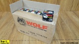 Wolf 7.62x39 Ammo. 1000 Rounds of 122 Gr FMJ. (53889)